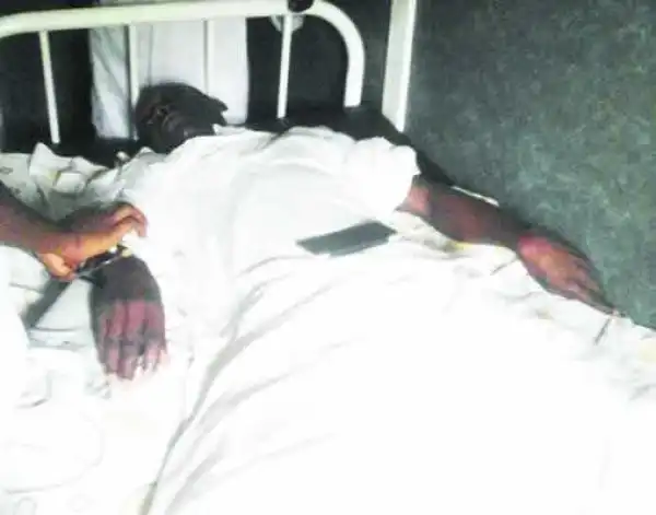 [PHOTO] How An Assistant Police Commissioner Tortured 44-Year-Old Pastor Till He Became Unconscious